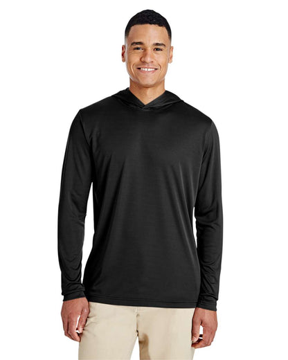 Team 365 Men's Zone Performance Hooded T-Shirt TT41 #colormdl_Black
