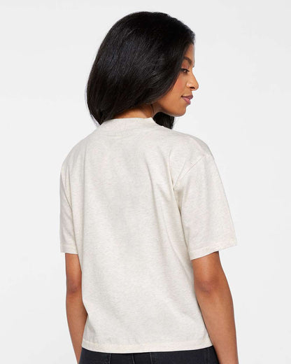 LAT Women's Boxy Tee 3518 #colormdl_Natural Heather
