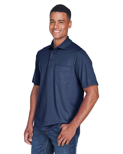 CORE365 Men's Origin Performance Piqué Polo with Pocket 88181P #colormdl_Classic Navy
