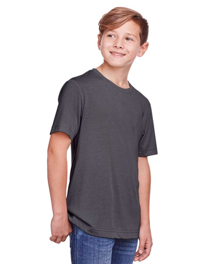 CORE365 Youth Fusion ChromaSoft™ Performance T-Shirt CE111Y #colormdl_Carbon
