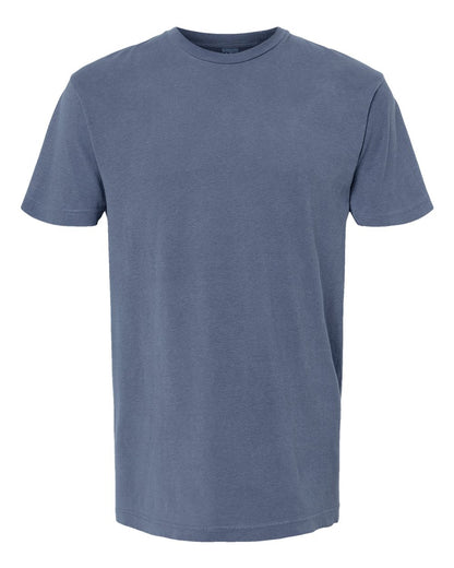 M&O Unisex Vintage Garment-Dyed T-Shirt 6500M #color_Blue Jean
