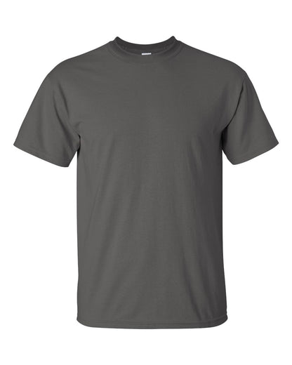 Gildan Men's Tall Ultra Cotton® T-Shirt 2000T #color_Charcoal