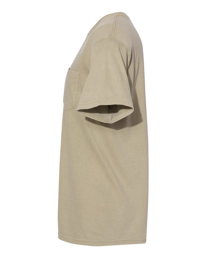 Comfort Colors Unisex Garment-Dyed Heavyweight Pocket T-Shirt 6030 #color_Khaki