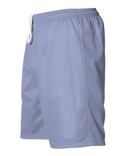 Alleson Athletic Mesh Shorts 567P #color_Columbia Blue 