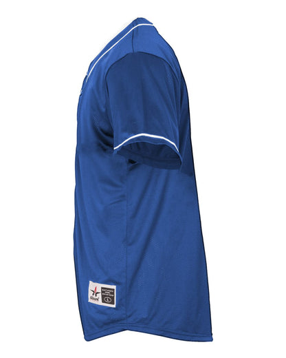 Alleson Athletic Youth Diamond Jersey 52MBBJY #color_Royal/ White