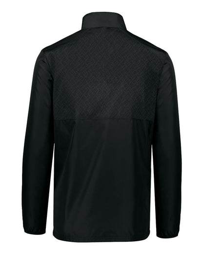 Holloway Men's SeriesX Quarter-Zip Pullover 229533 #color_Black