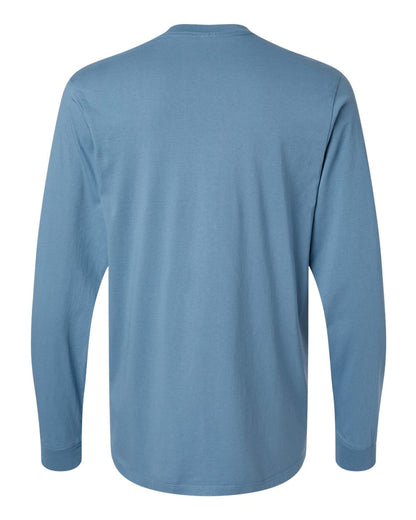 SoftShirts Unisex Classic Long Sleeve T-Shirt 220 #color_Slate