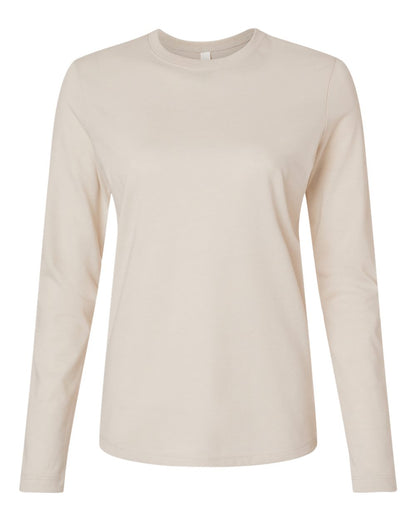 BELLA + CANVAS Women’s Jersey Long Sleeve Tee 6500 #color_Heather Dust