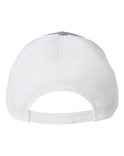 Flexfit 110® Mesh-Back Cap 110M #color_Heather Grey/ White