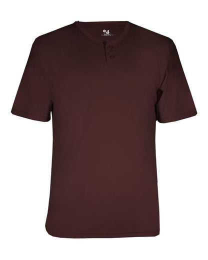 Alleson Athletic B-Core Youth Placket Jersey 2930 #color_Maroon