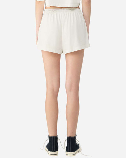 BELLA + CANVAS Women's Garment-Dyed Shorts 6824GD #colormdl_Vintage White
