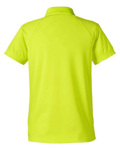 Harriton Women's Charge Snag and Soil Protect Polo M208W #color_Safety Yellow