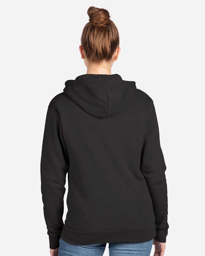Next Level Unisex Santa Barbara Hoodie Sweatshirt 9303 #colormdl_Graphite Black