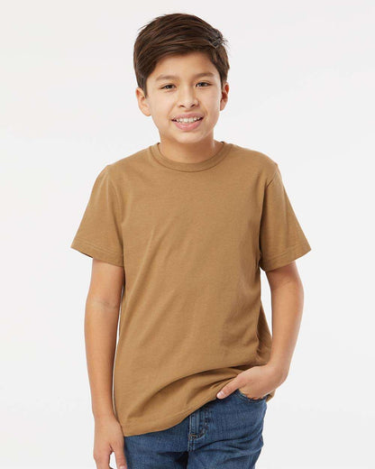 LAT Youth Fine Jersey Tee 6101 #colormdl_Coyote Brown