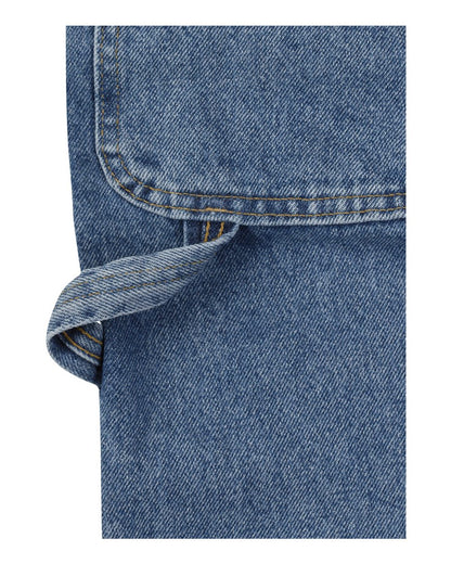 Red Kap Men's Loose Fit Dungaree PD80 #color_Stonewash - 37U