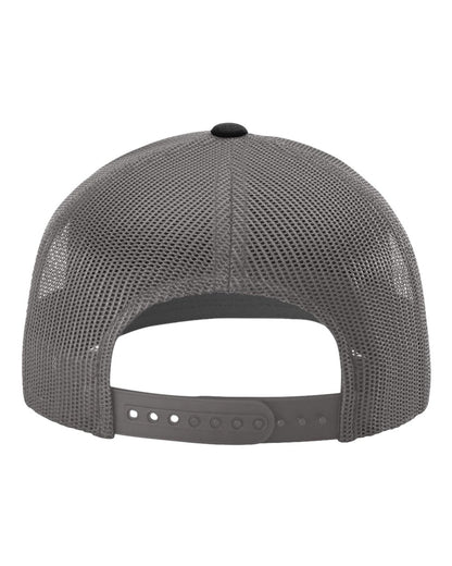 Richardson Sustainable Trucker Cap 112RE #color_Black/ Charcoal