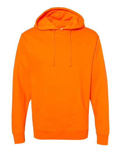 Independent Trading Co. Midweight Hooded Sweatshirt SS4500 #color_Safety Orange