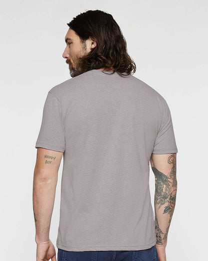LAT Men's Harborside Mélange Tee 6991 #colormdl_Grey Melange