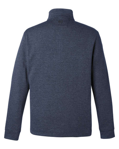 vineyard vines Men's Bluffs Quarter-Zip Pullover K004693 #color_Nautical Navy