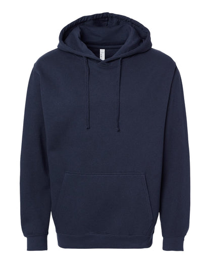 LAT Unisex Elevated Fleece Hoodie Sweatshirt 6926 #color_Navy