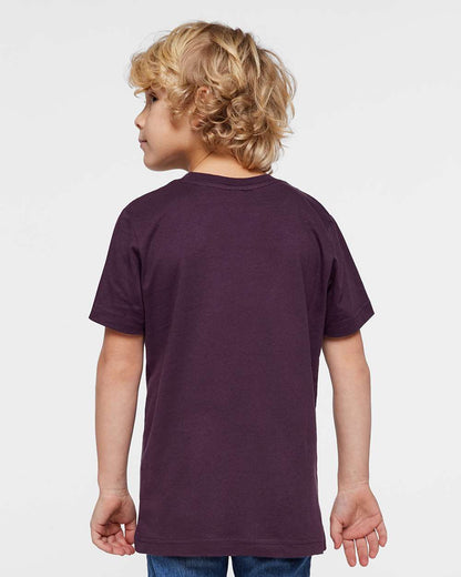 LAT Youth Fine Jersey Tee 6101 #colormdl_Plum