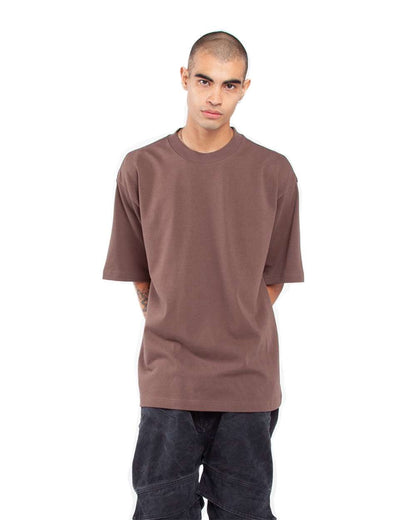 Shaka Wear Men's Garment-Dyed Designer T-Shirt SHGDN #colormdl_Mocha