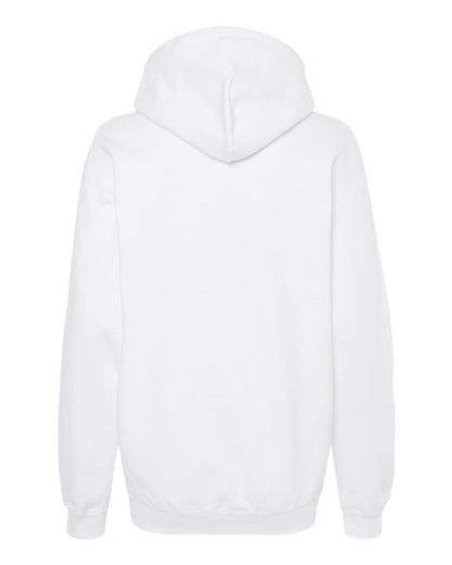 Gildan Unisex Softstyle® Midweight Hooded Sweatshirt SF500 #color_White