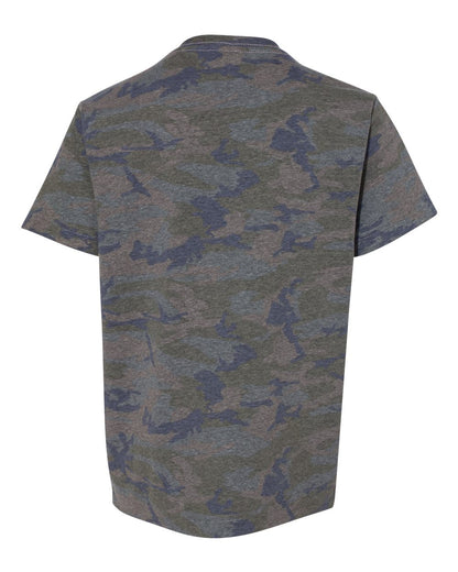 LAT Youth Fine Jersey Tee 6101 #color_Vintage Camo