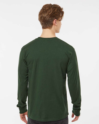 Tultex Heavyweight Jersey Long Sleeve T-Shirt 291 #colormdl_Hunter Green