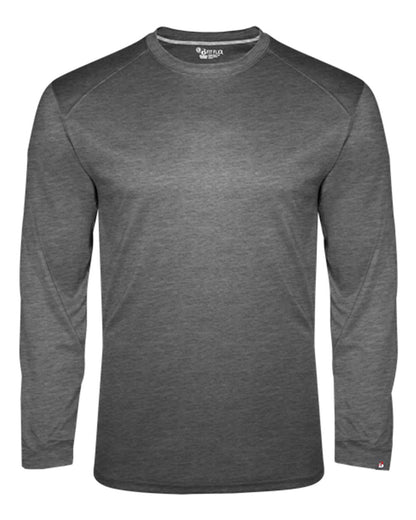 Badger FitFlex Performance Long Sleeve T-Shirt 1001 #color_Charcoal