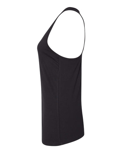 BELLA + CANVAS Women's Jersey Racerback Tank 6008 #color_Black