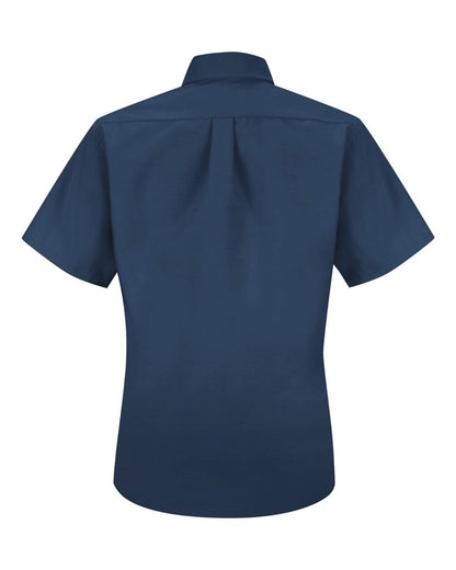 Red Kap Women's Poplin Dress Shirt SP81 #color_Navy