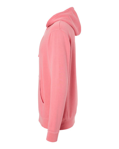 Independent Trading Co. Unisex Midweight Pigment-Dyed Hooded Sweatshirt PRM4500 #color_Pigment Pink