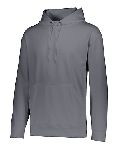 Augusta Sportswear Wicking Fleece Hooded Sweatshirt 5505 #color_Graphite