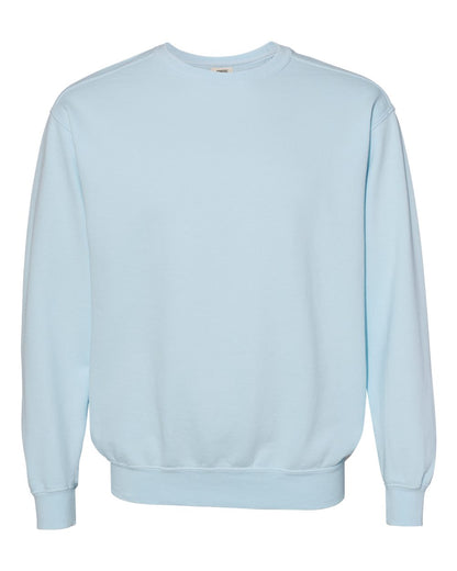 Comfort Colors Unisex Garment-Dyed Crewneck Sweatshirt 1566 #color_Chambray