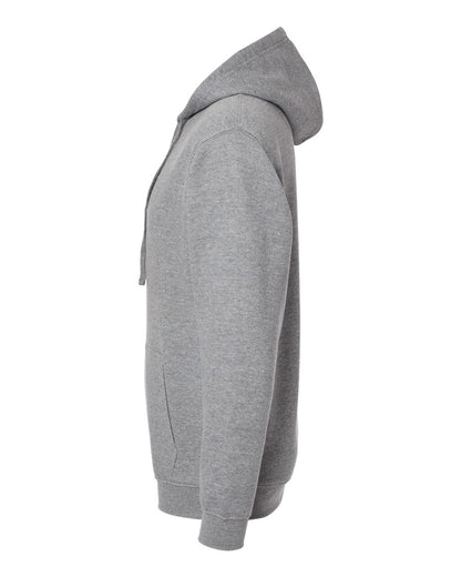 LAT Unisex Elevated Fleece Hoodie Sweatshirt 6926 #color_Granite Heather