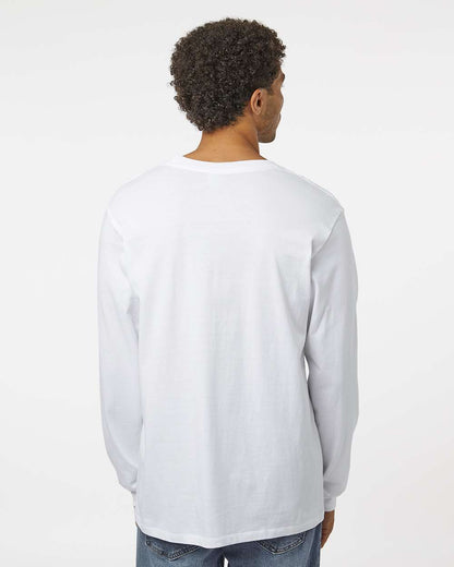 SoftShirts Unisex Classic Long Sleeve T-Shirt 220 #colormdl_White
