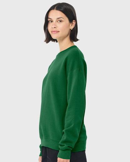 BELLA + CANVAS Unisex Sponge Fleece Drop Shoulder Crewneck Sweatshirt 3945 #colormdl_Kelly