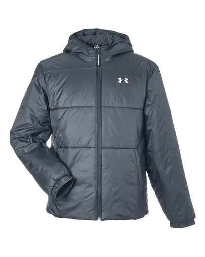 Under Armour Men's LW Insulated Jacket 1389182 #color_Castlerock/ White