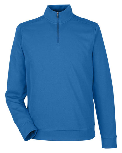 North End Men's Express Tech Performance Pique Quarter-Zip Pullover NE412 #color_Light Nautical Blue