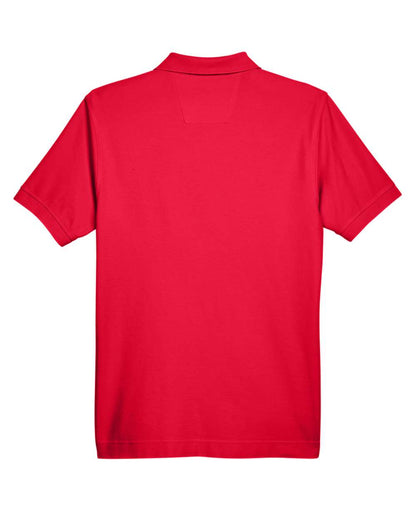 Devon & Jones Men's Pima Piqué Polo D100 #color_Red