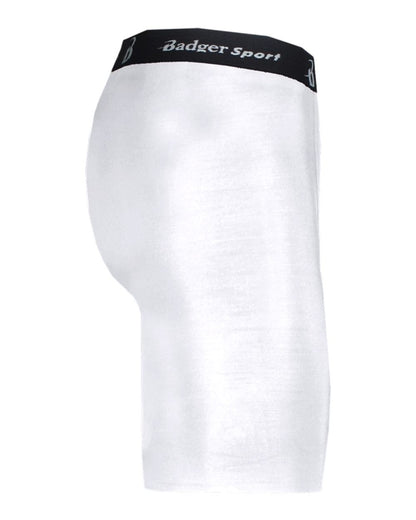 Badger Pro-Compression Shorts 4607 #color_White