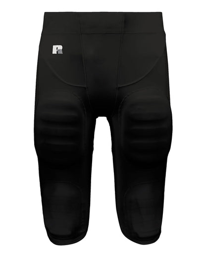 Russell Athletic Unisex Beltless Football Pants R26XPM #color_Black