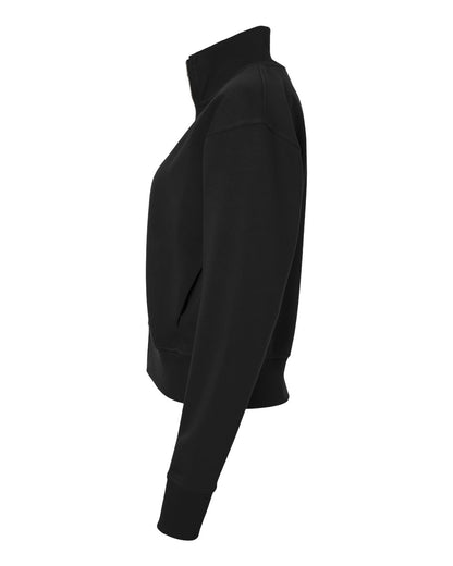 American Apparel Women's French Terry Full-Zip Jacket FTJ00 #color_Black