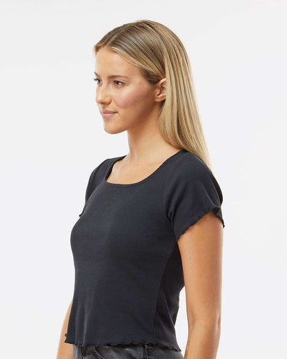 Boxercraft Women's Baby Rib T-Shirt BW2403 #colormdl_Black