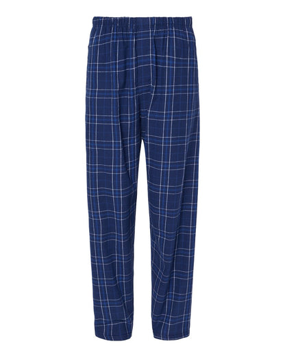 Boxercraft Harley Flannel Pants BM6624 #color_Navy Field Day Plaid