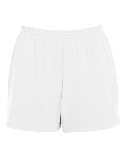 Augusta Sportswear Women's Trim Fit Jersey Shorts 987 #color_White