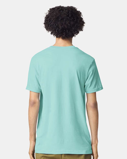 American Apparel Unisex CVC Tee 2001CVC #colormdl_Heather Celadon