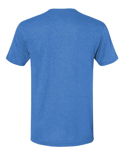 Gildan Unisex Softstyle® CVC T-Shirt 64000CVC #color_Carolina Blue Mist