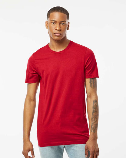 Tultex Combed Cotton T-Shirt 602 #colormdl_Red